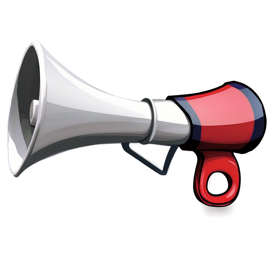 Megaphone Announcement Png 05252024