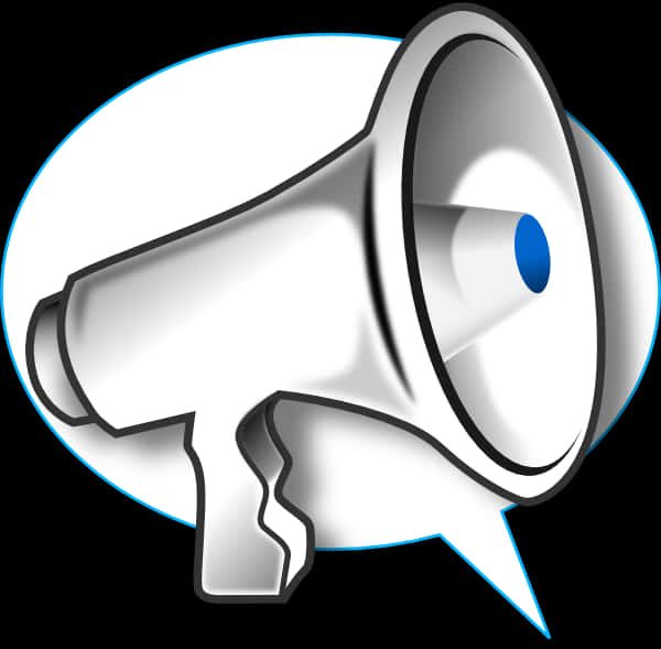 Megaphone Icon Graphic