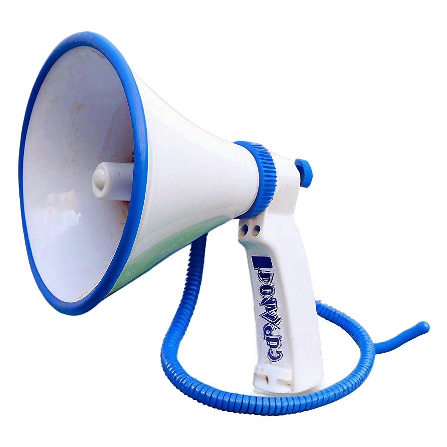 Megaphone With Cord Png Edw77