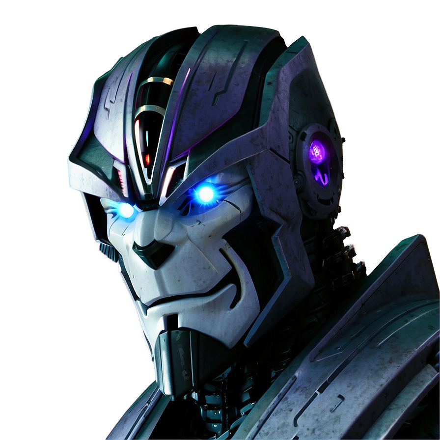 Megatron Villain Look PNG vyt PNG with transparent background