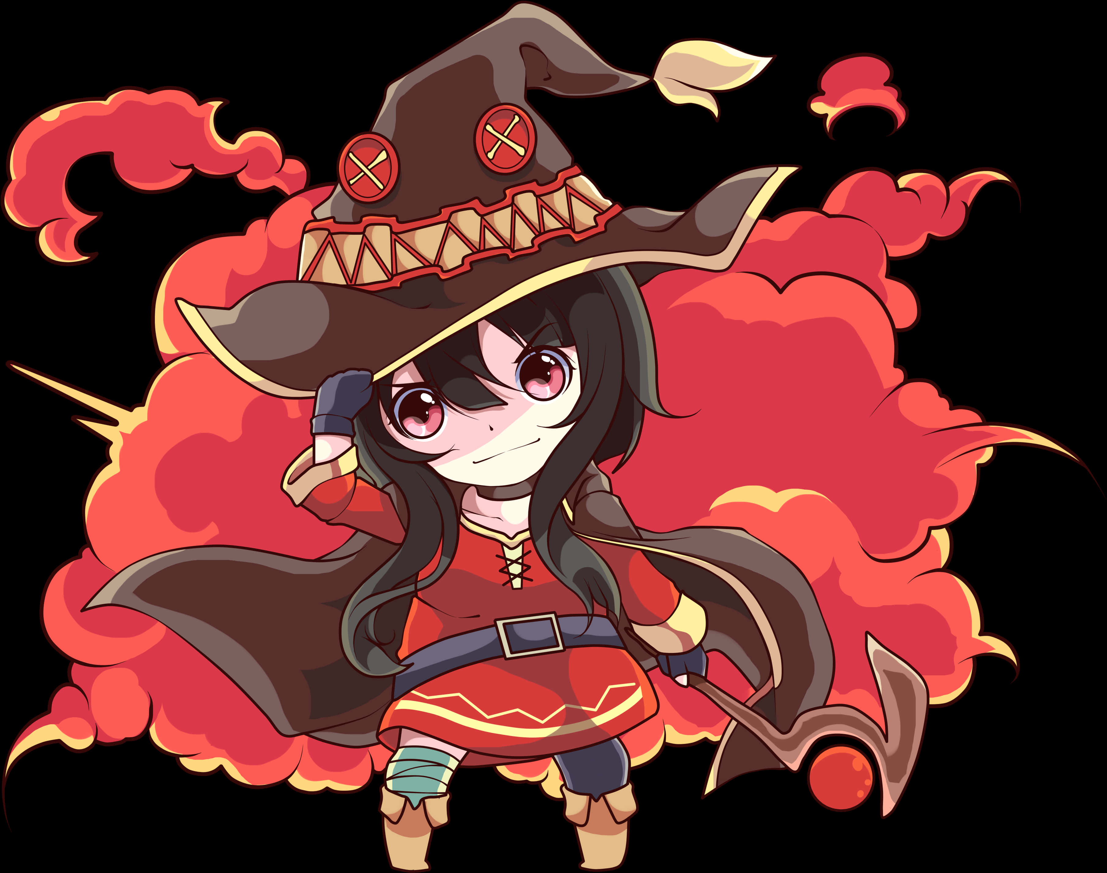 Megumin Anime Explosion Magic