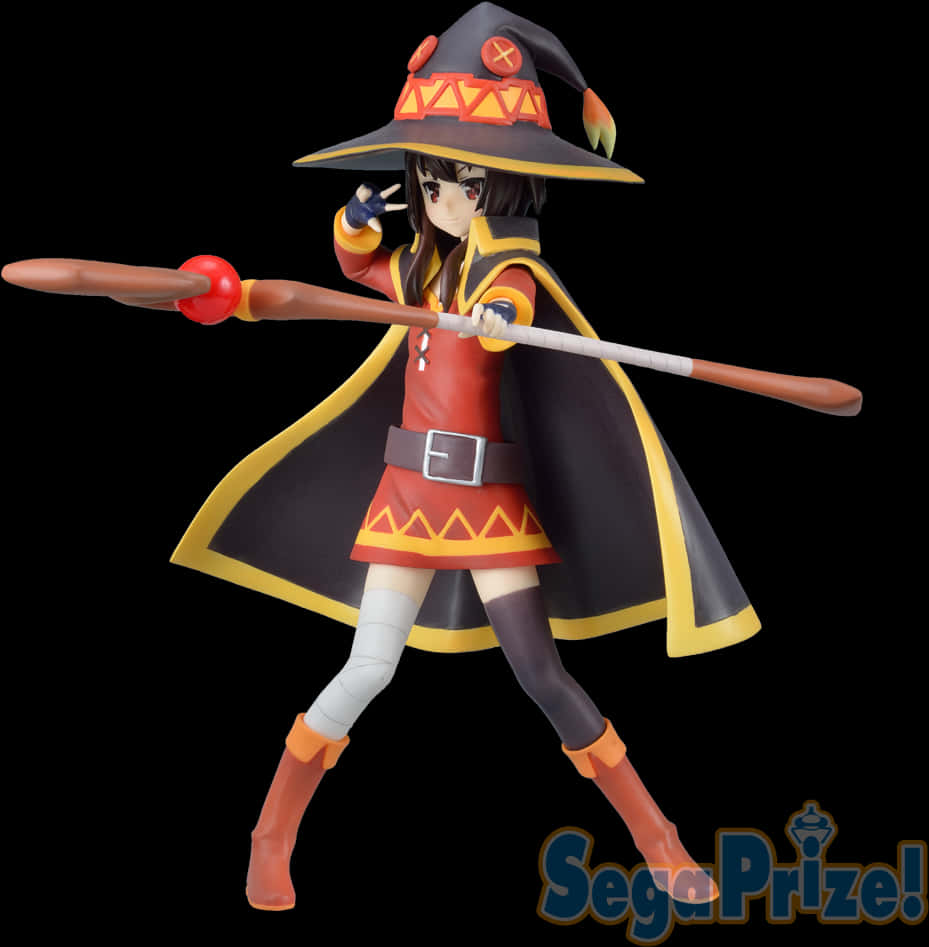 Megumin Anime Figure Staff Pose