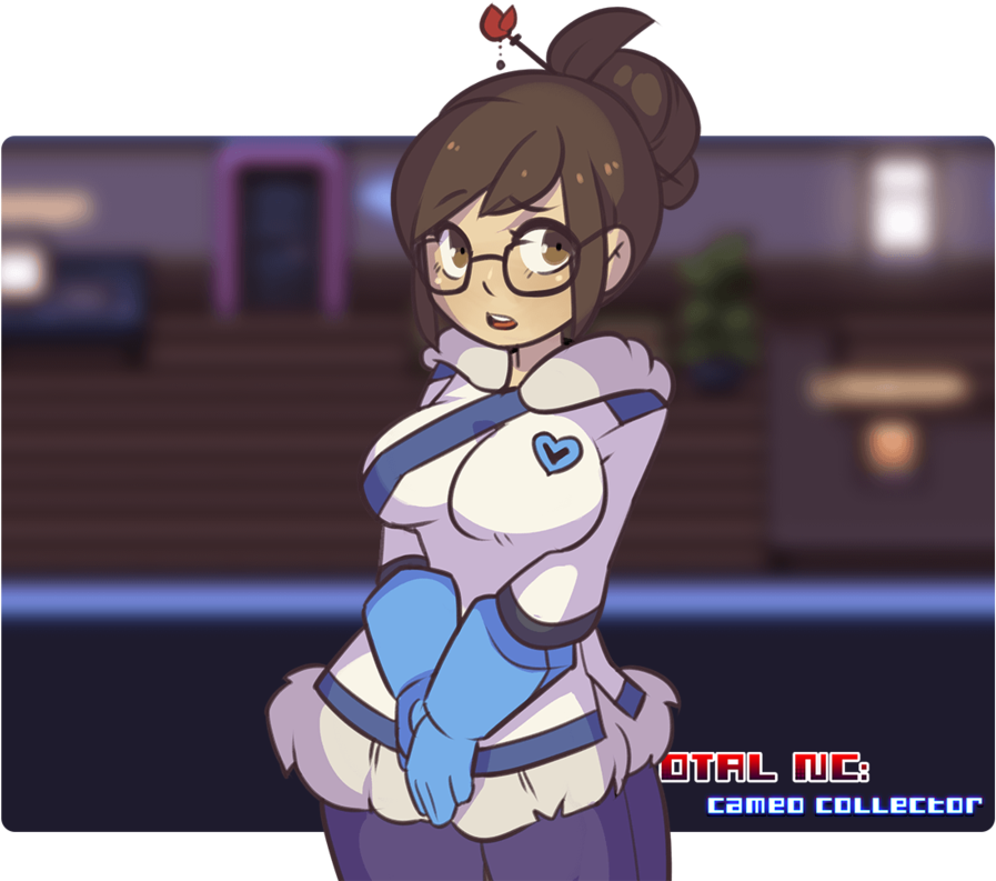 Mei Overwatch Anime Style Artwork