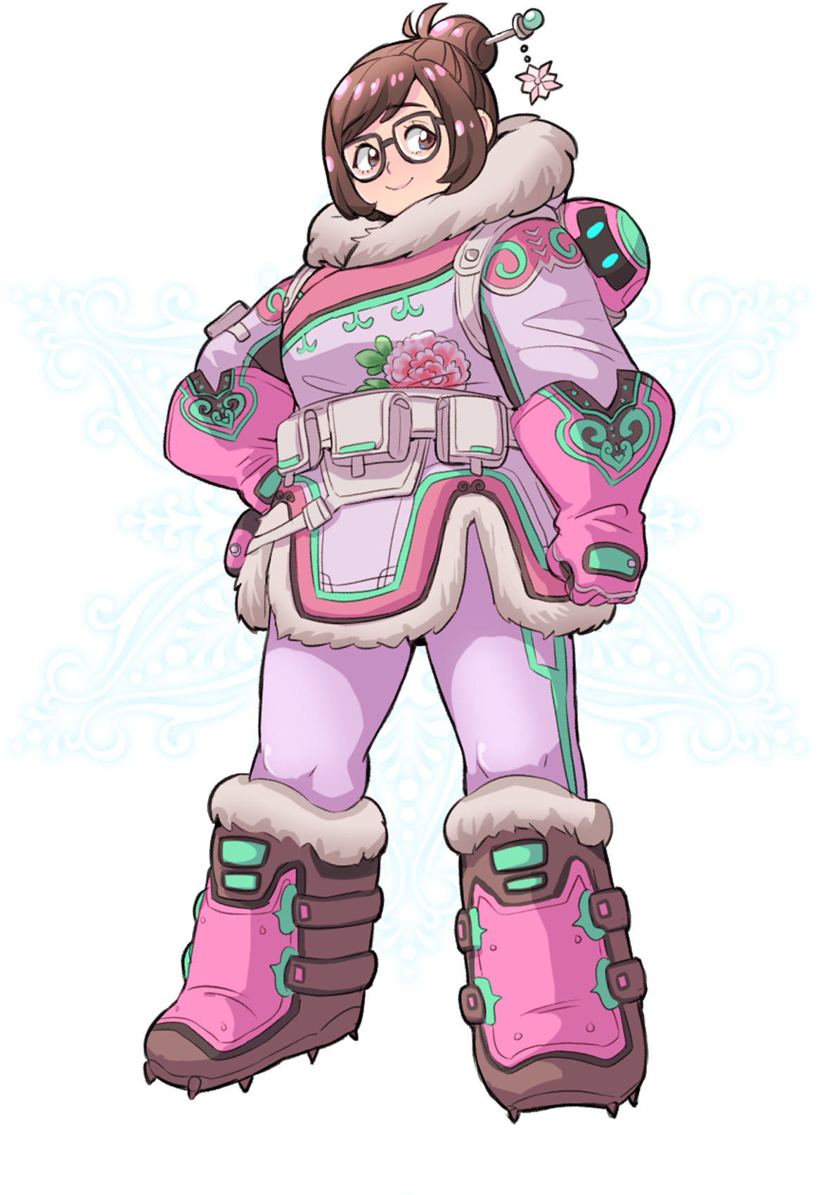 Mei Overwatch Character Art