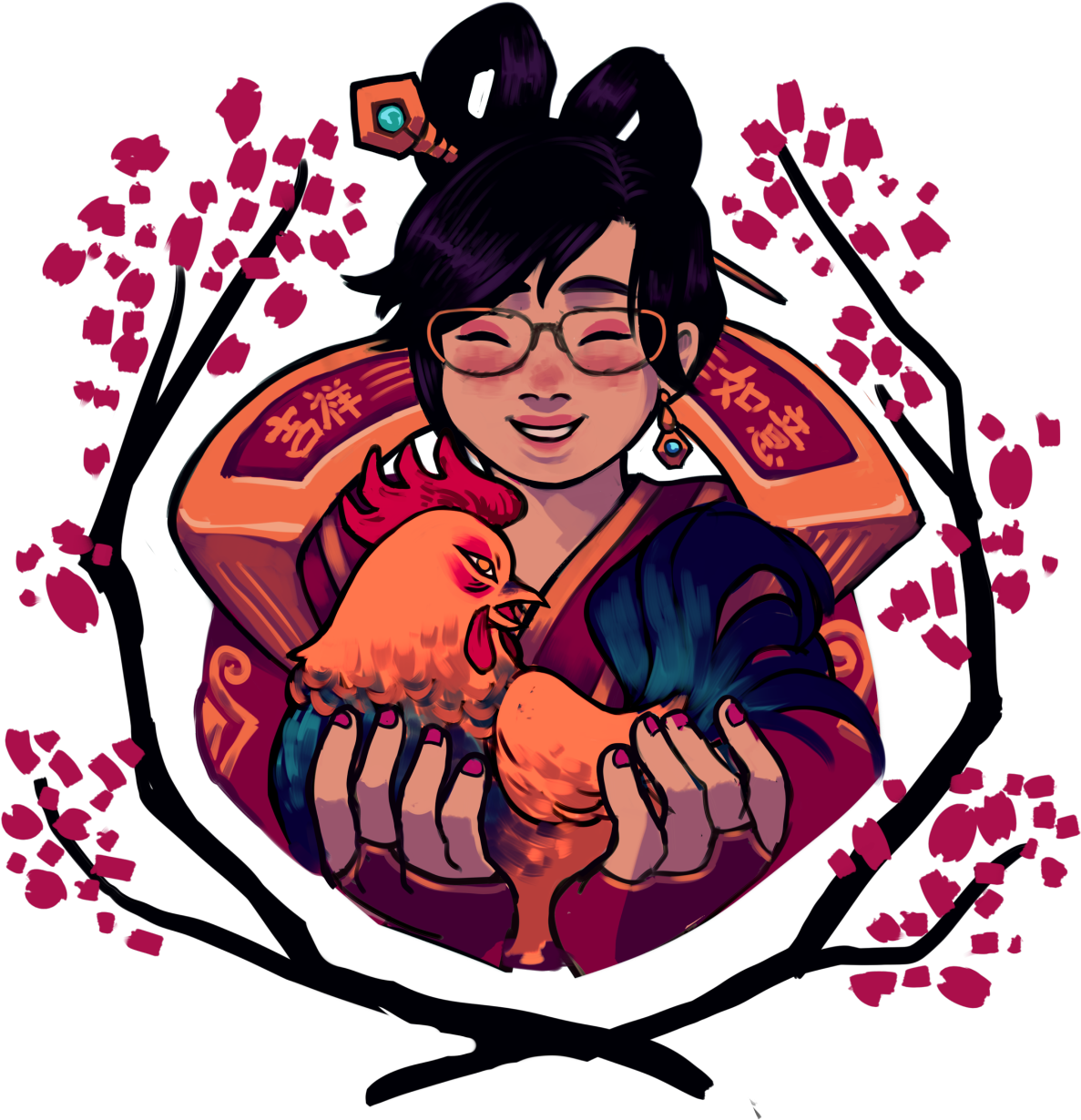 Mei Overwatch Chinese New Year Celebration