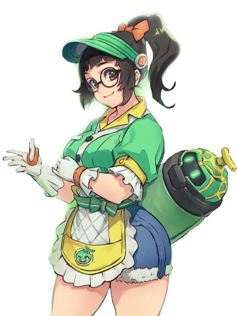 Mei Overwatch Green Outfit