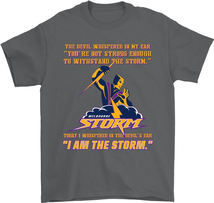 Melbourne Storm Rugby Shirt Design