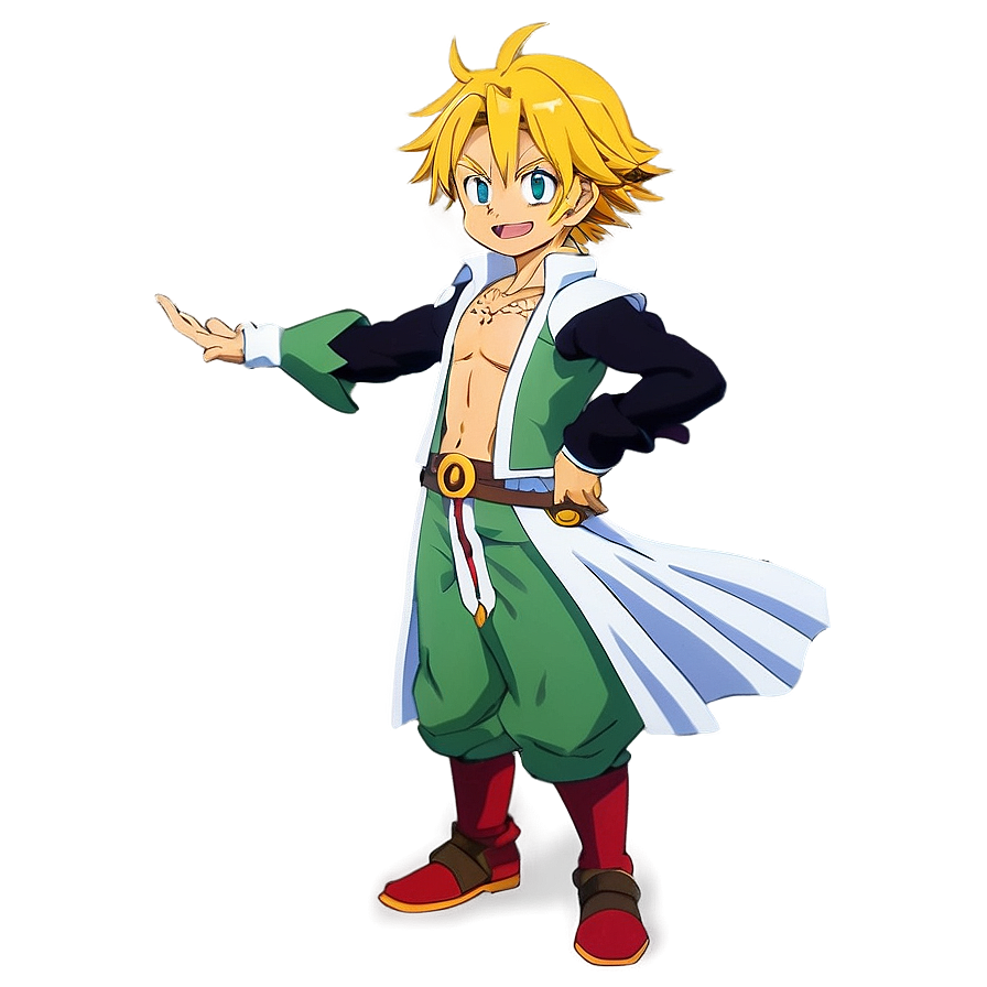 Meliodas Anime Character Png 38