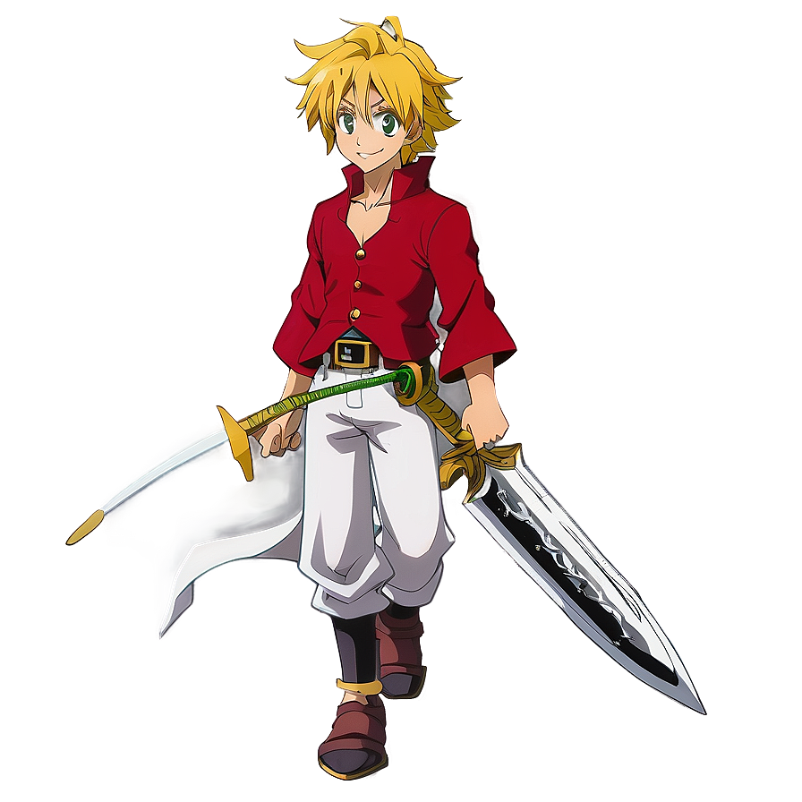 Meliodas Anime Character PNG png53 PNG with transparent background
