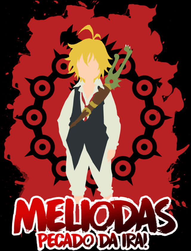 Meliodas Dragon Sinof Wrath PNG with transparent background