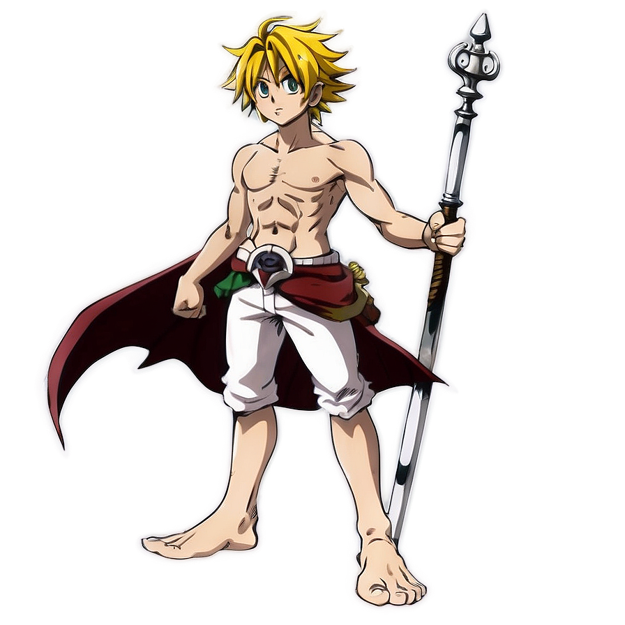 Meliodas Final Form PNG mkq71 PNG with transparent background