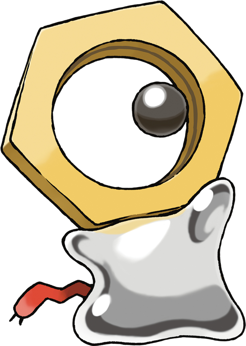 Meltan Pokemon Artwork