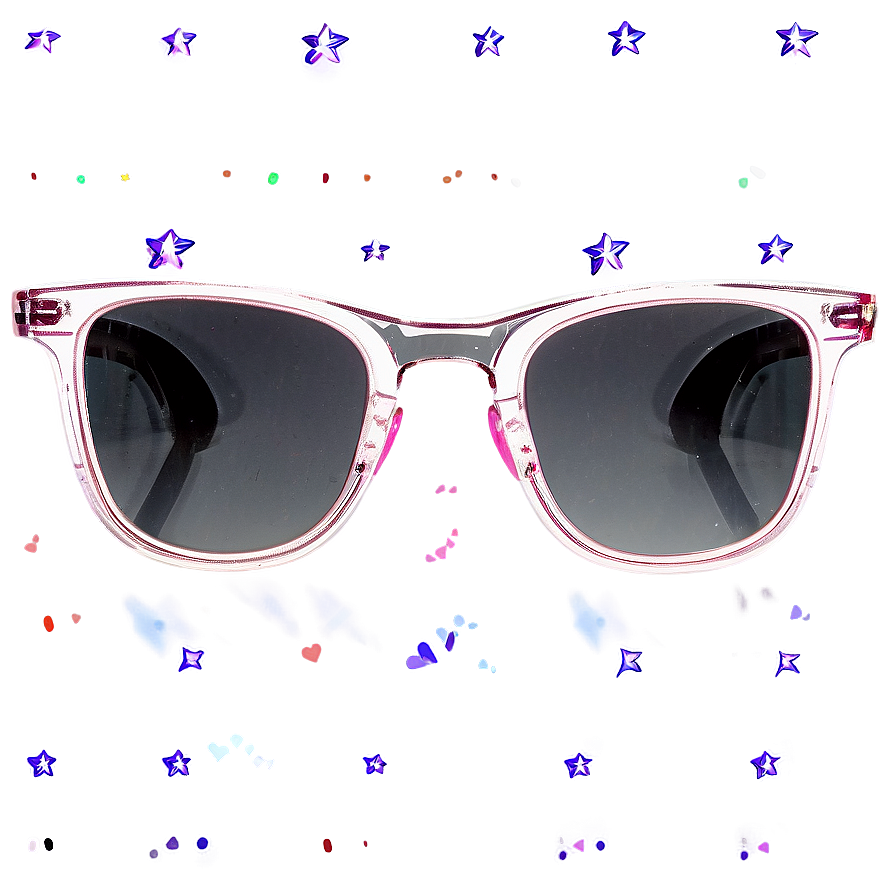 Meme Glasses Transparent Png 06132024