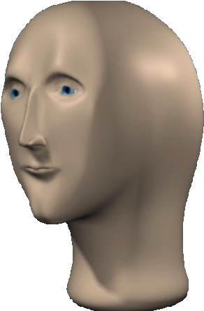 Meme_ Man_3 D_ Model