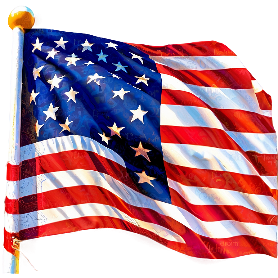 Memorial Day Flag Png 95