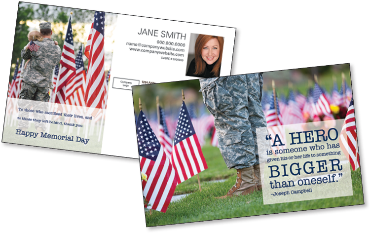 Realtor Memorial Day Postcards, HD Png Download PNG with transparent background