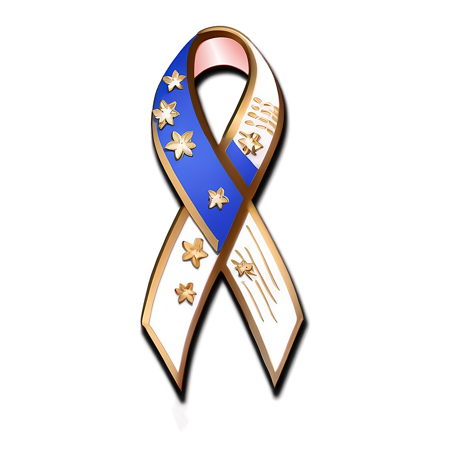 Memorial Ribbon Pin Png 36