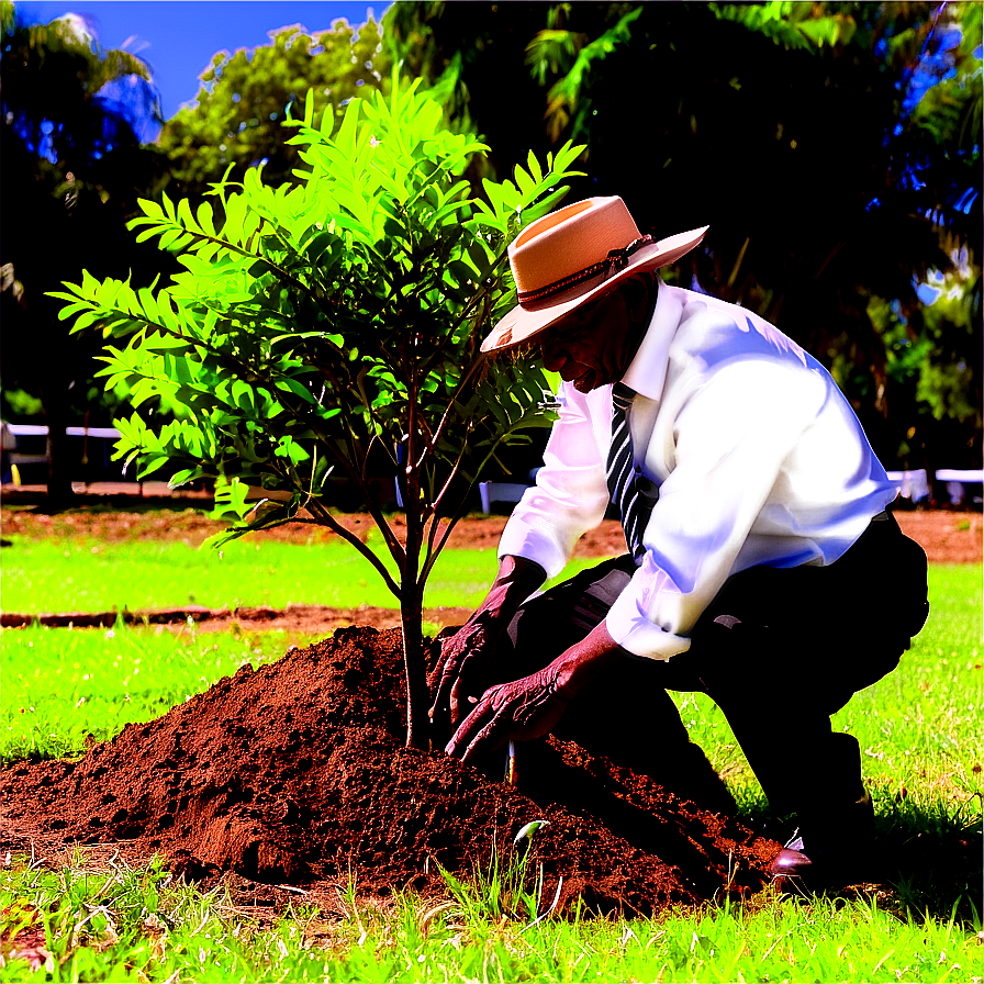 Memorial Tree Planting PNG dcg PNG with transparent background
