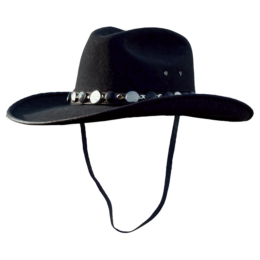 Men's Black Cowboy Hat Png 82