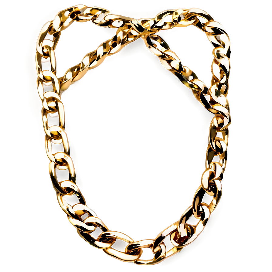 Men's Gold Chain Png 34