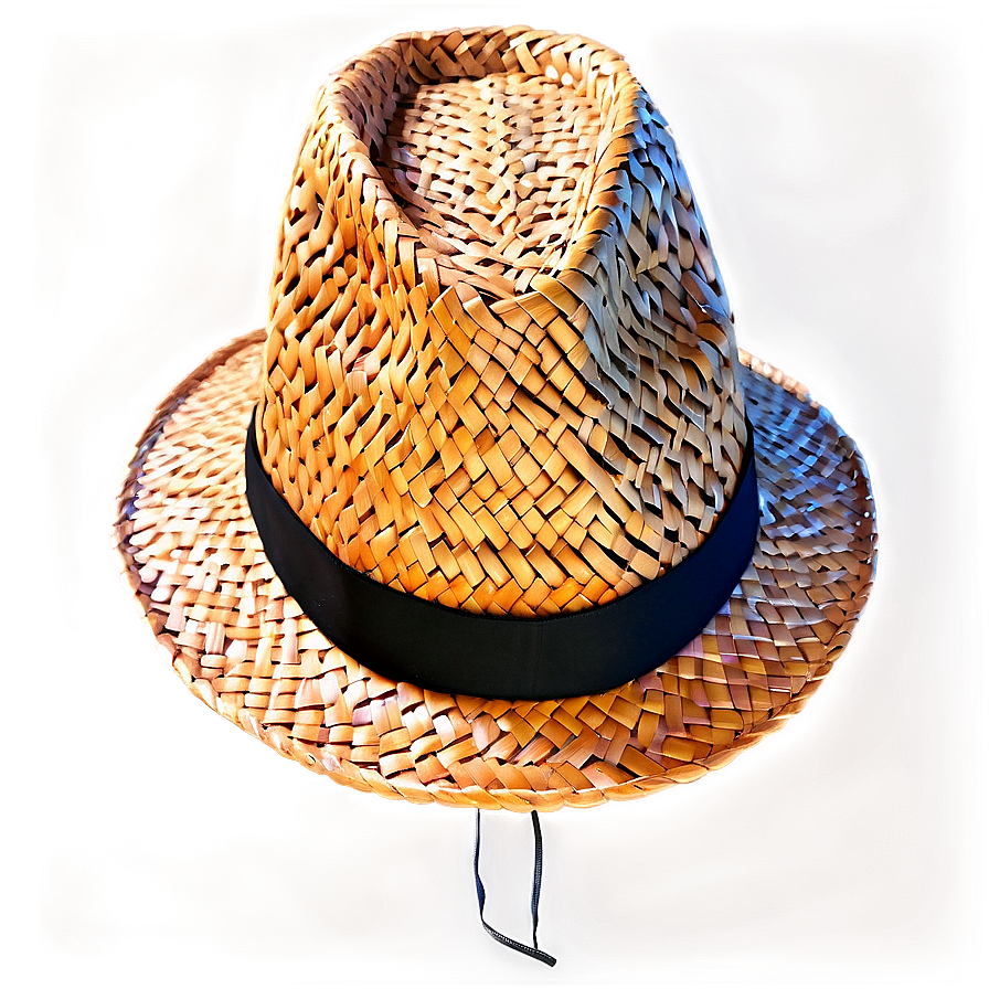 Men's Straw Hat Png Sfc