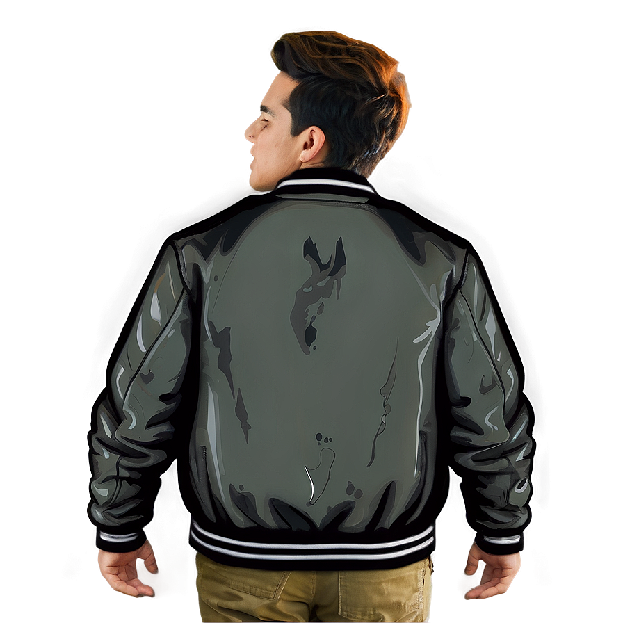 Men's Varsity Bomber Jacket Png Csy