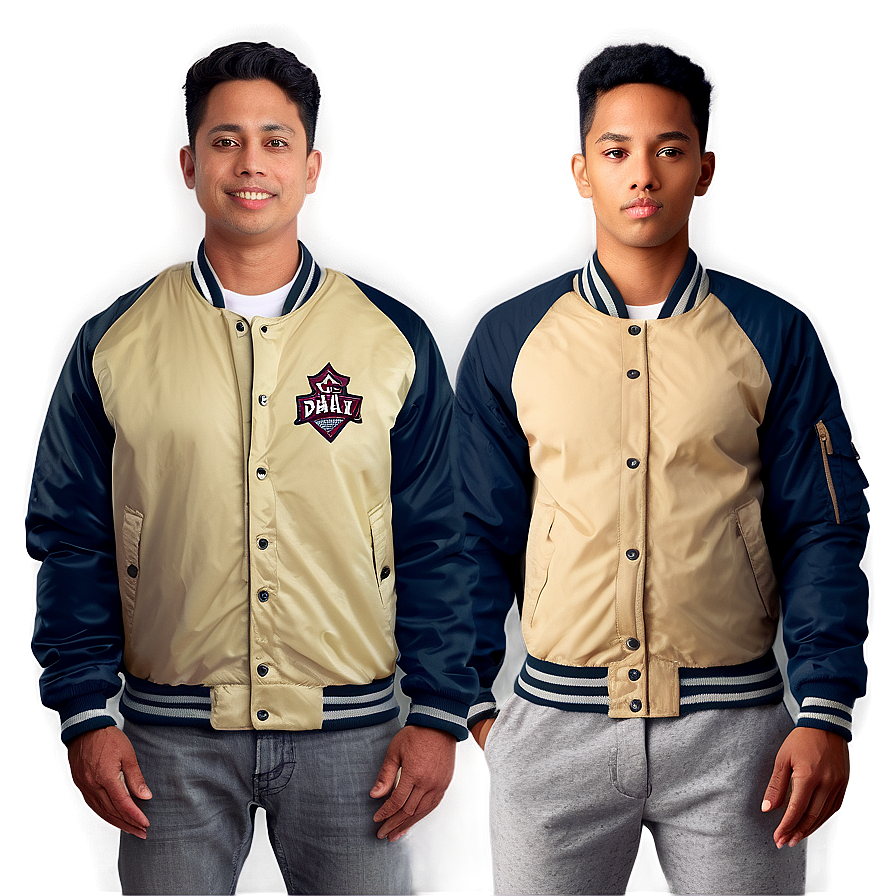 Men's Varsity Bomber Jacket Png Gov