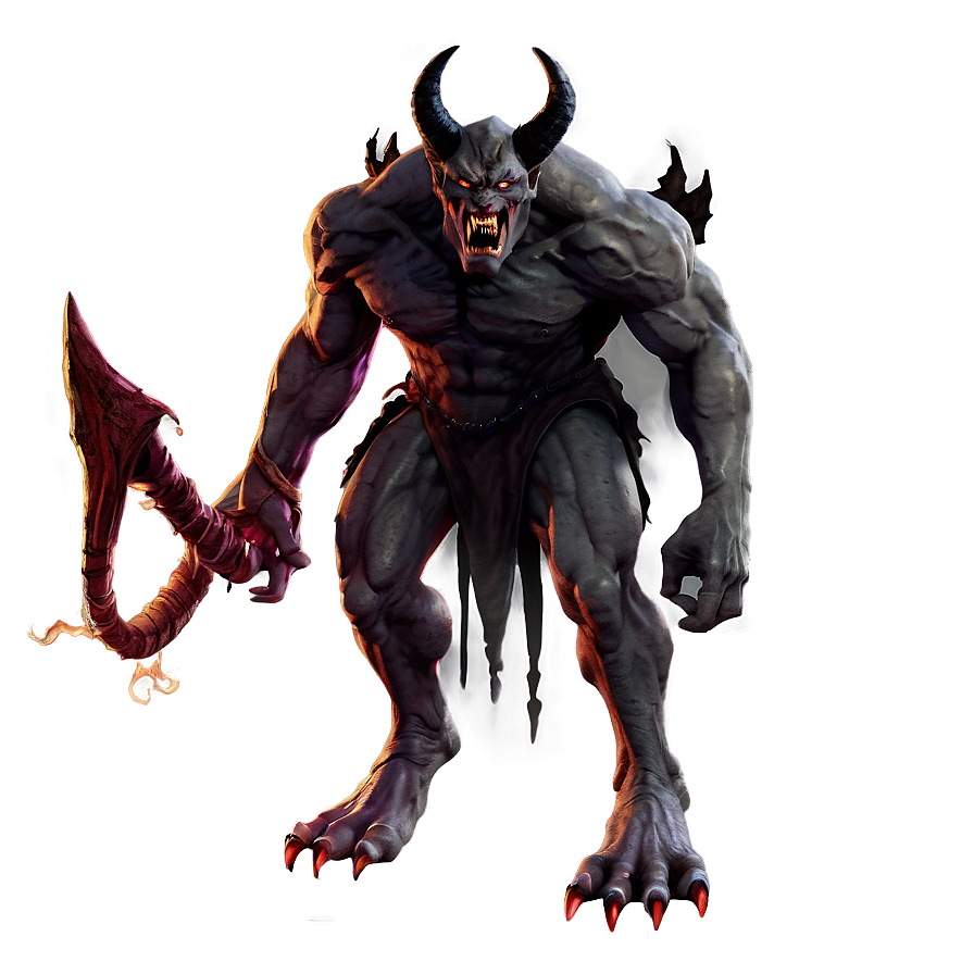 Menacing Demon Png 21