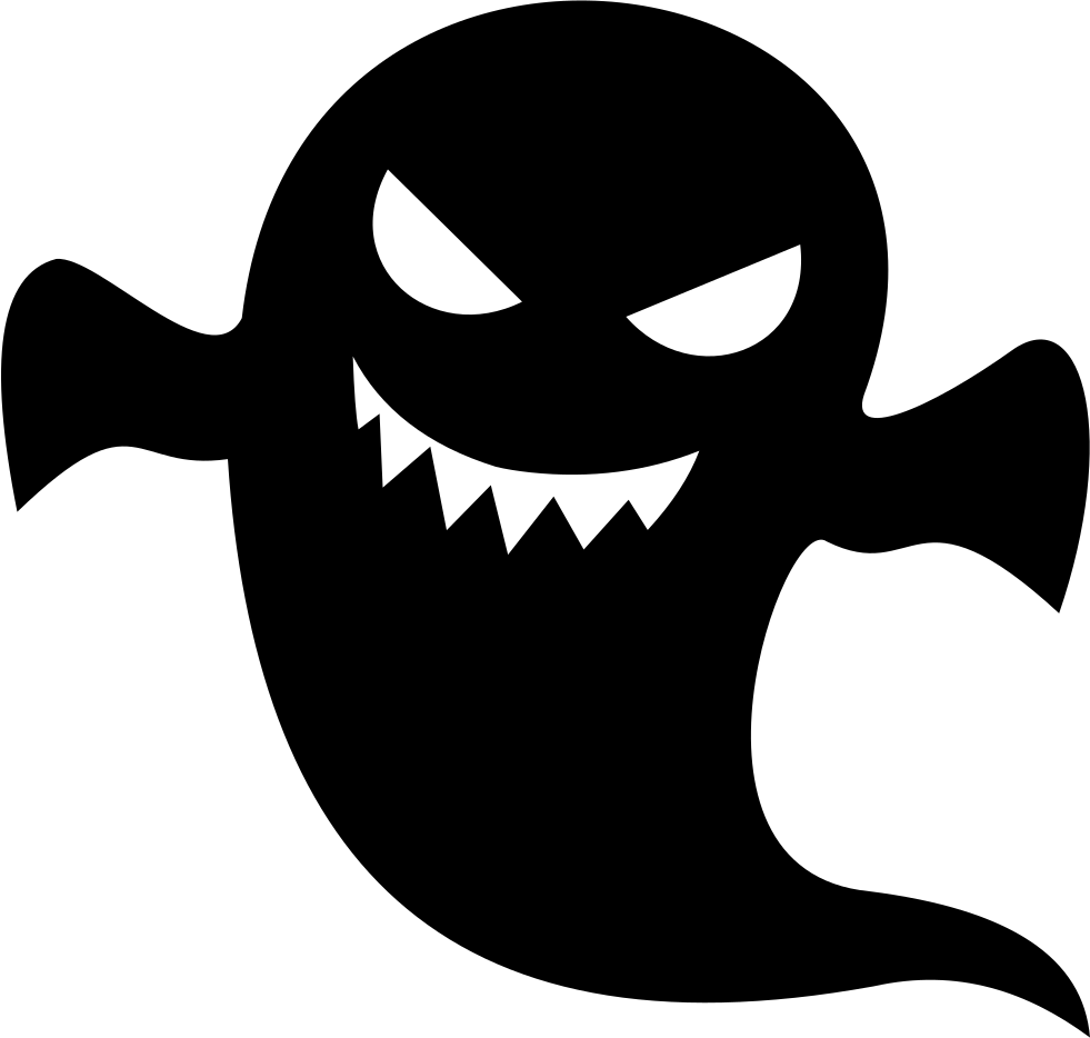 Creepy Ghost Svg Png Icon Download - Ghost Icon Png, Transparent Png PNG with transparent background