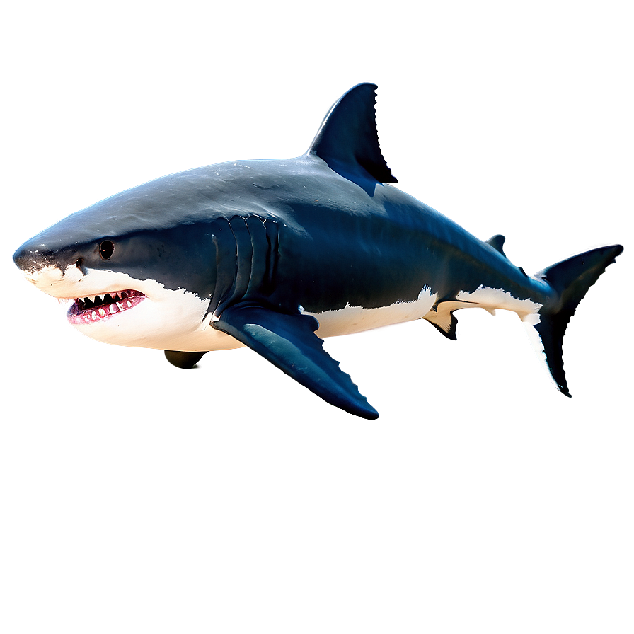 Menacing Great White Shark Png Tas98