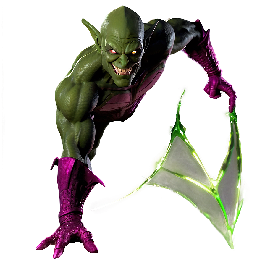 Menacing Green Goblin Png 06112024