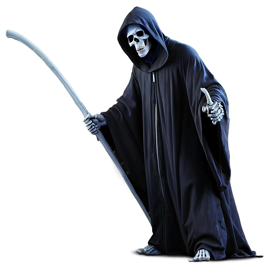 Menacing Grim Reaper Png 06252024