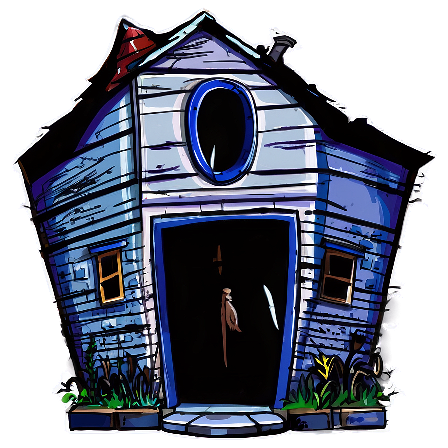 Menacing Haunted House Png Ehy93