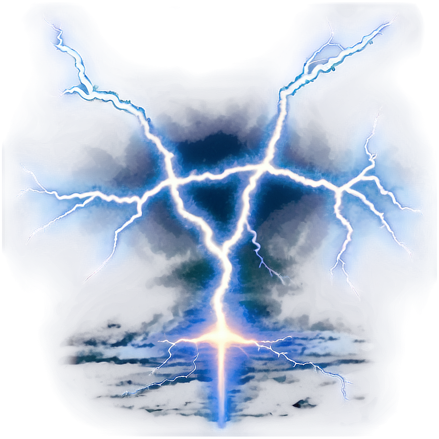 Menacing Lightning Strike PNG 74 PNG with transparent background