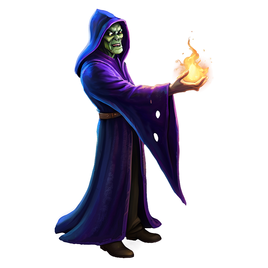 Menacing Sorcerer Png 06252024