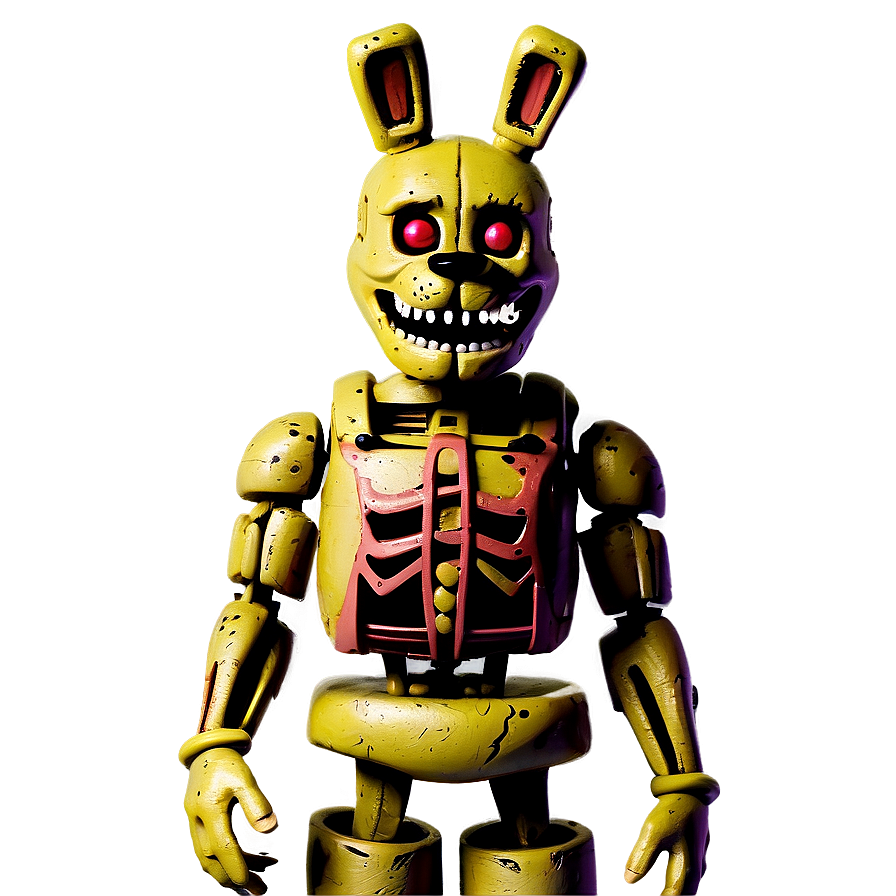 Menacing Springtrap Figure Png 05252024