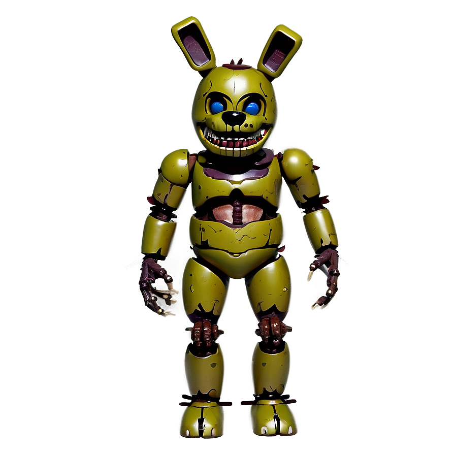 Menacing Springtrap Figure Png 05252024