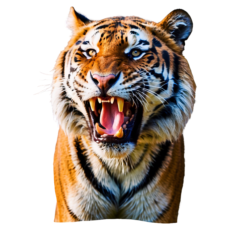 Menacing Tiger Roar Png 62