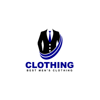 Mens Clothing Logo Design PNG with transparent background