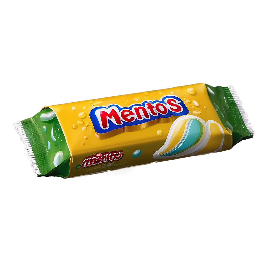 Mentos Gum Velvet Vanilla Mint Png Rcl64