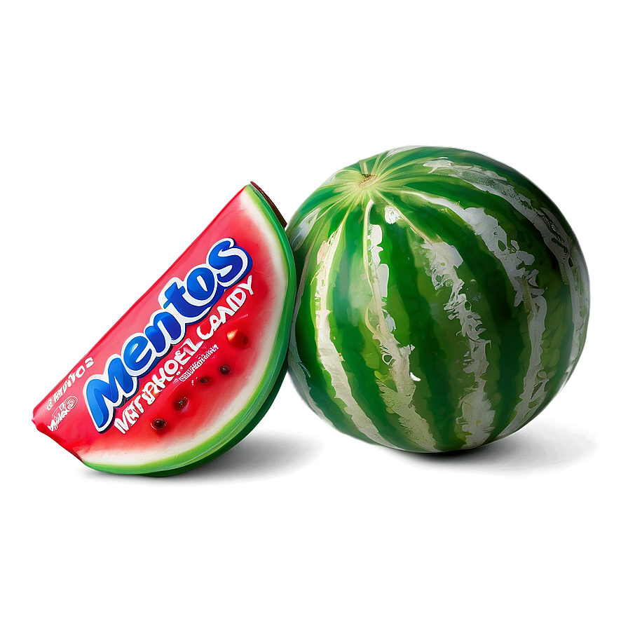 Mentos Watermelon Candy Png 06252024