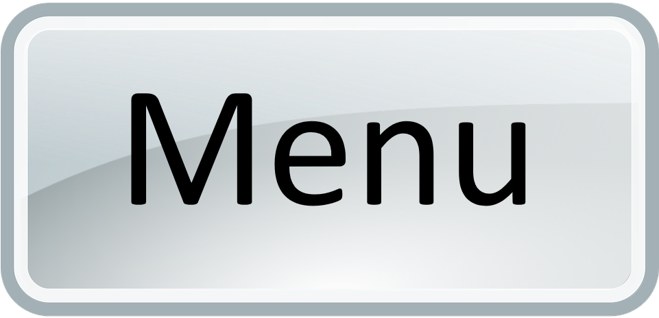 White-37292 960 720 A Classic Menu Button - Main Menu Button Transparent, HD Png Download PNG with transparent background
