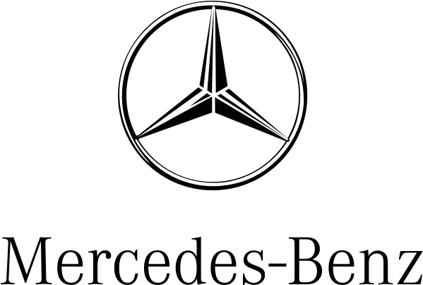 Mercedes Benz Logo Blackand White