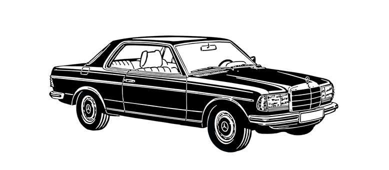 Mercedes Logoin Darkness PNG with transparent background