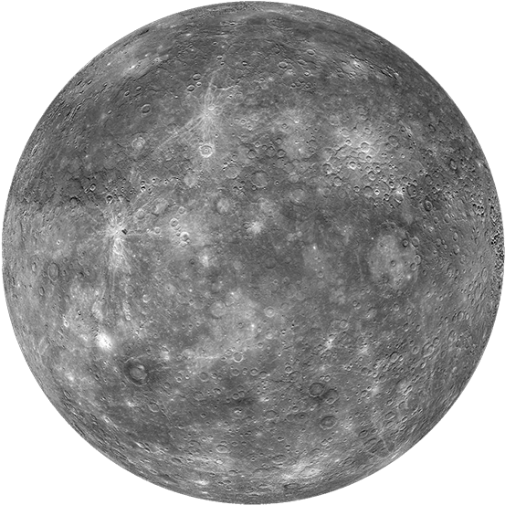 Mercury Planet Surface Texture