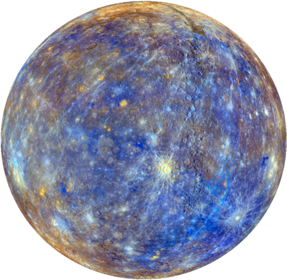 Mercury Planet Surface Texture