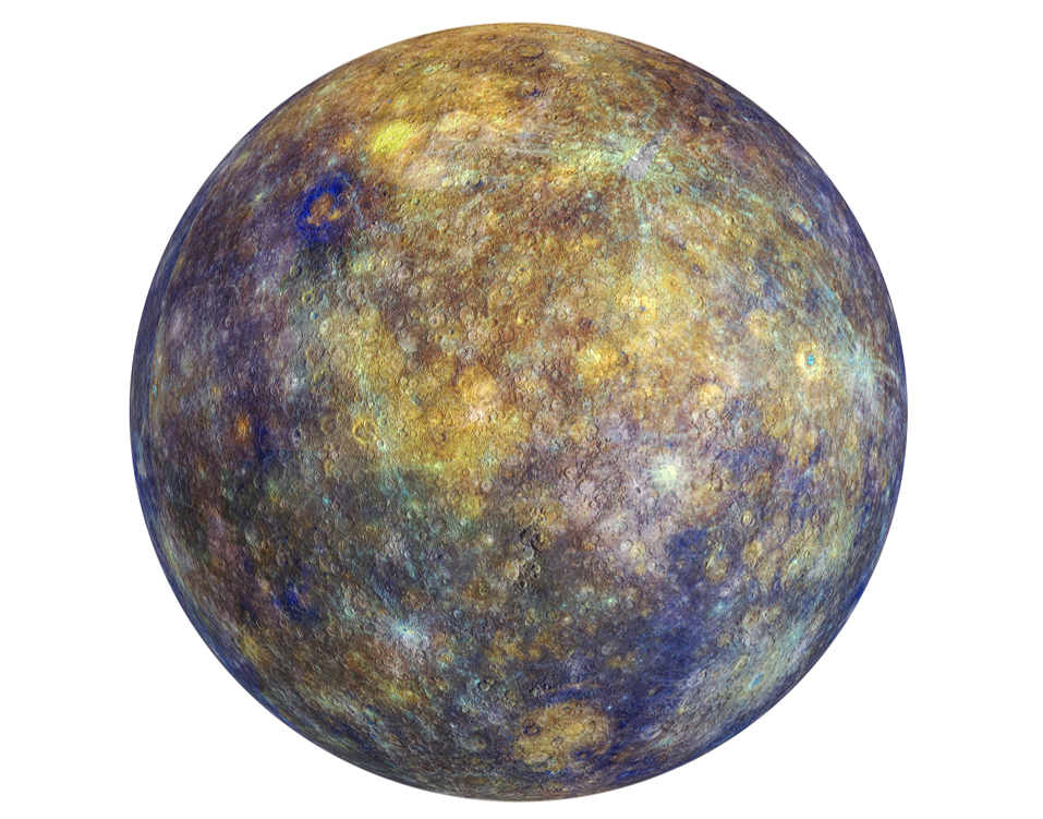 Mercury Planet Surface Texture