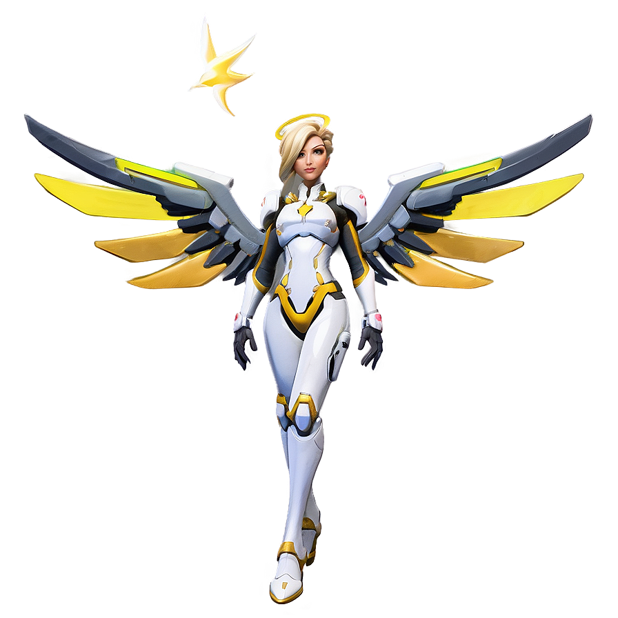 Mercy In Overwatch 2 Look Png 06122024