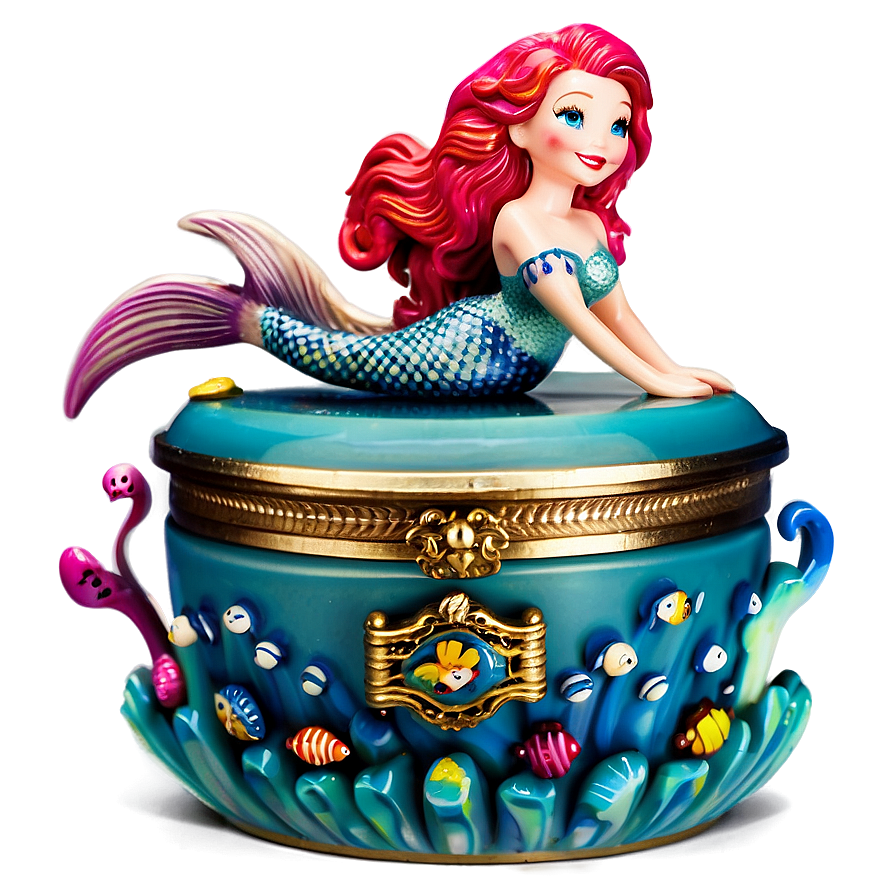 Mermaid Music Box Png Kmq