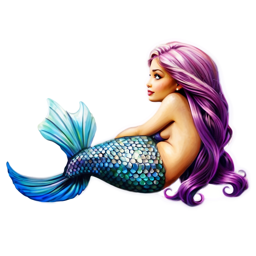 Mermaid Tattoo PNG   05042024 PNG with transparent background